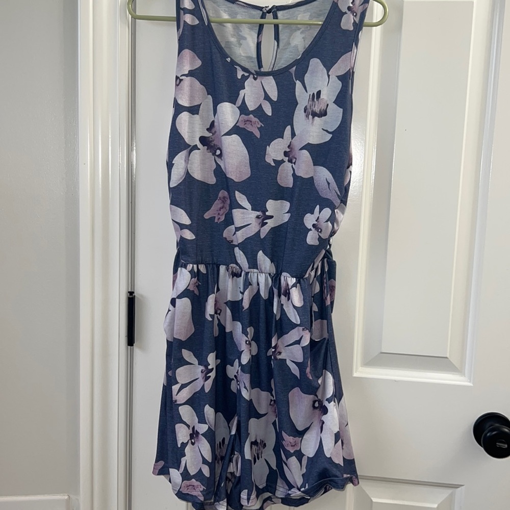 Pink Lily Romper